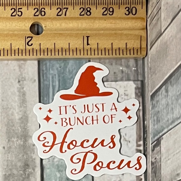 Other - 🌀10/$10🌀 Hocus Pocus Waterproof Vinyl Sticker Decal